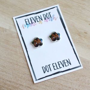 Magic the Gathering Logo Stud Post Earrings
